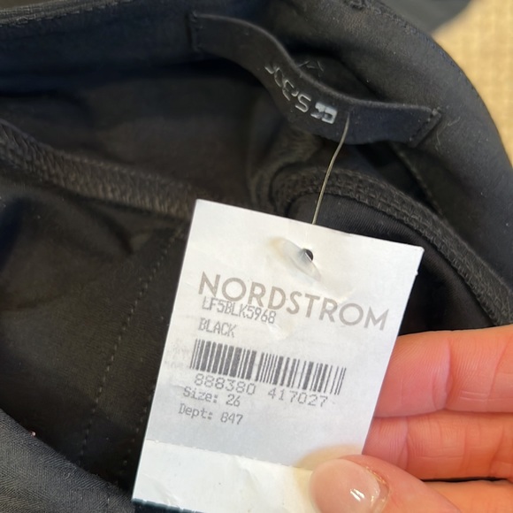 Joe's Jeans Black Mid Rise Ankle Skinny Jeans Sz 26 NWT - Picture 8 of 8